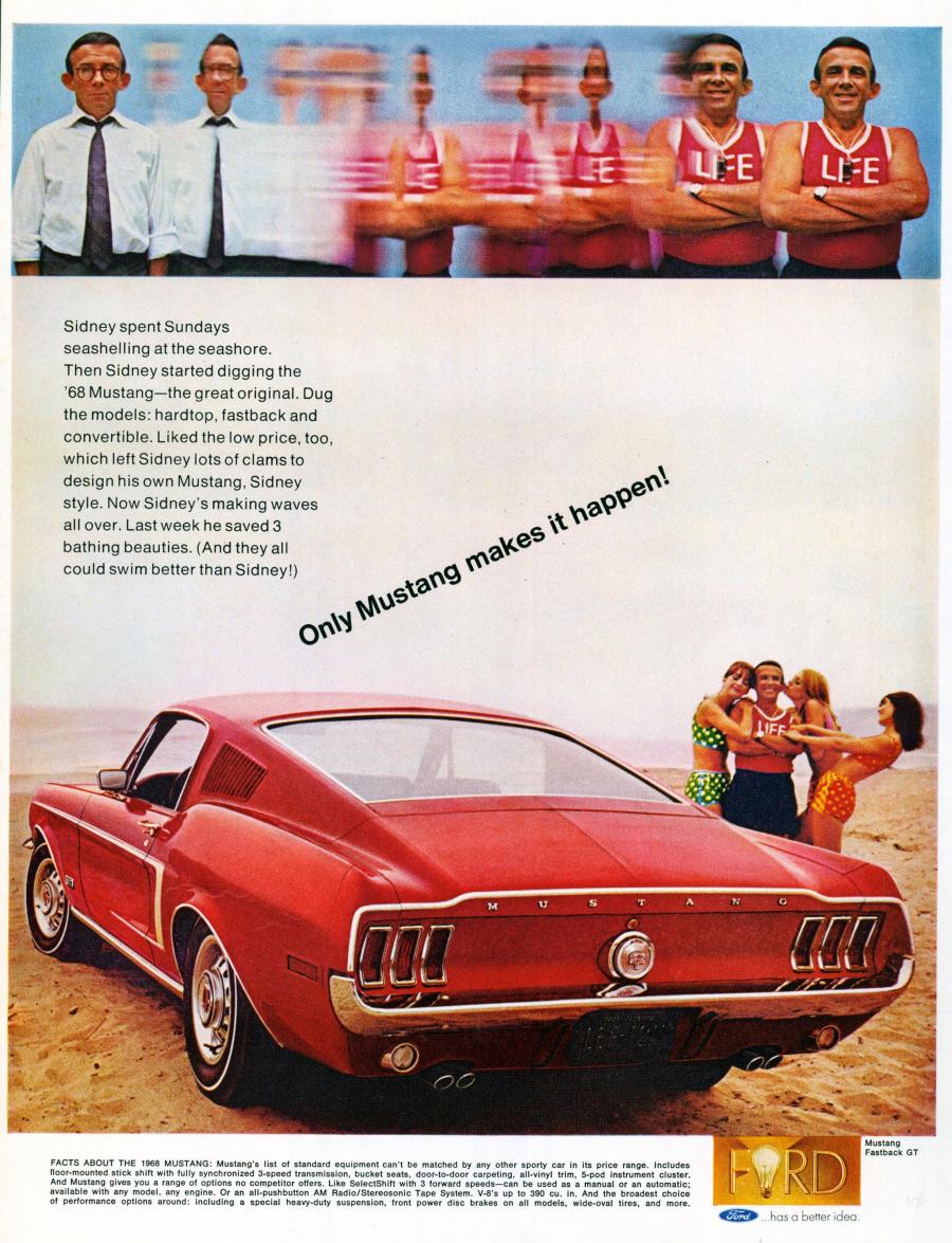  Ford Mustang 1967 года  (фото 19 из 31)